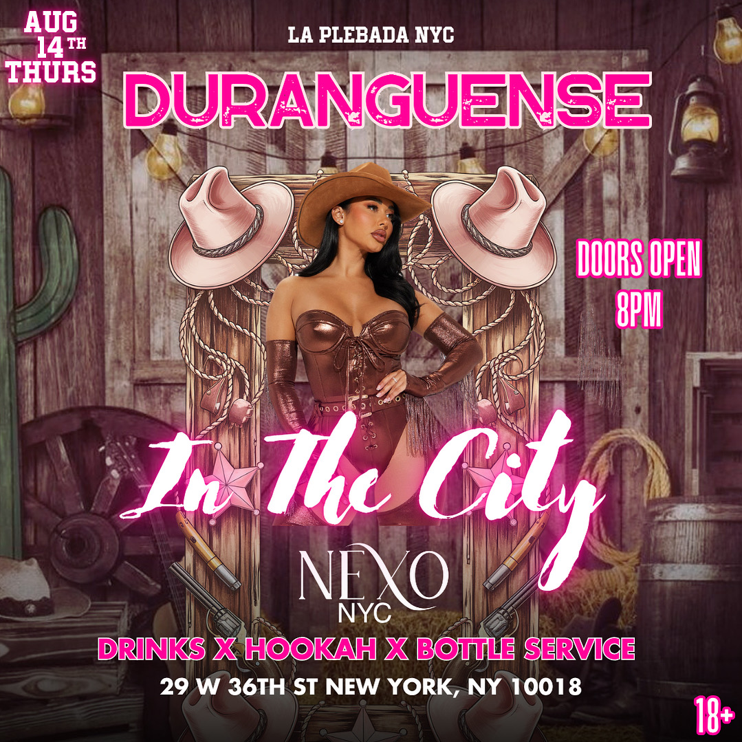 THE BIGGEST DURANGUESE PARTY IN THE CITY